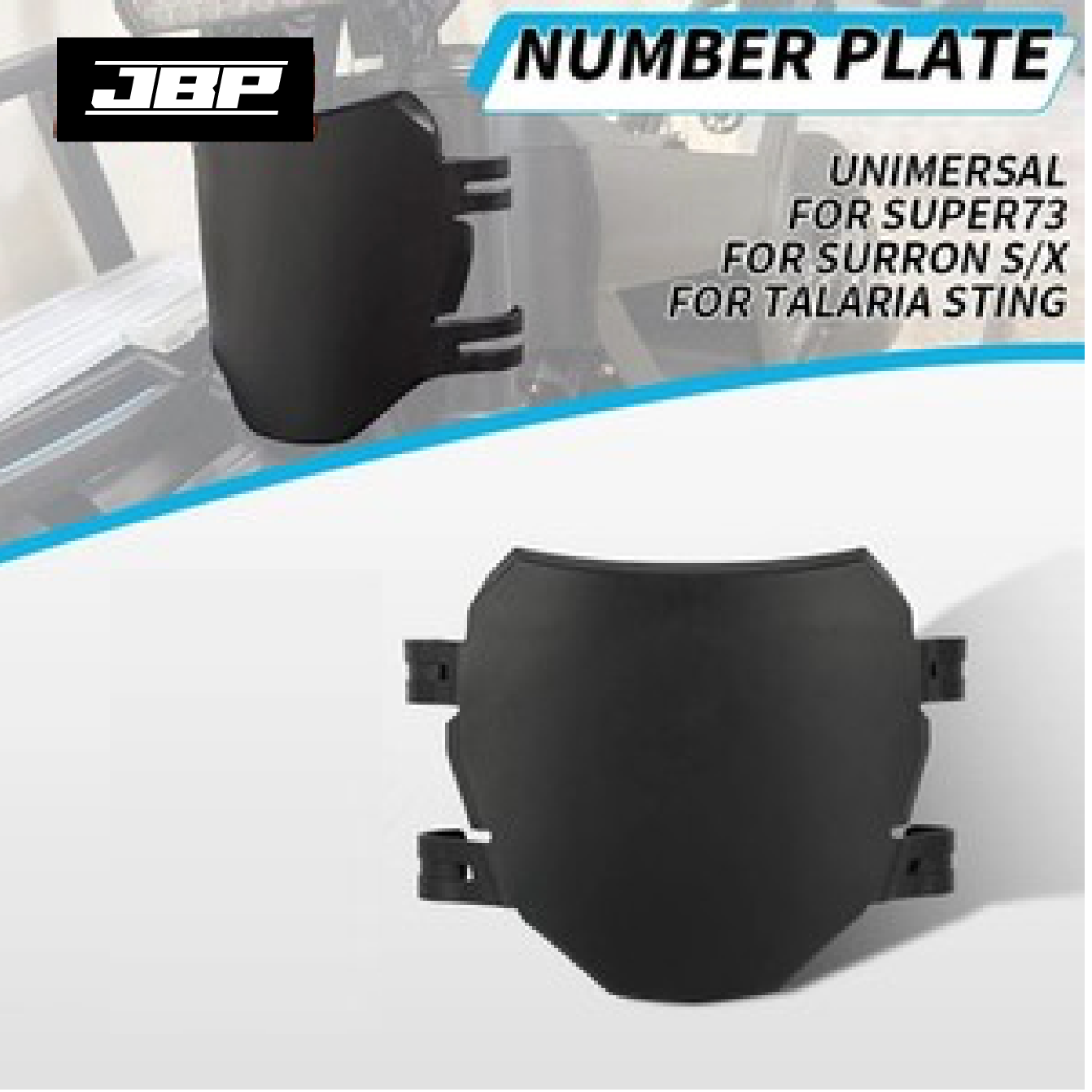 Classic Style Number Plate