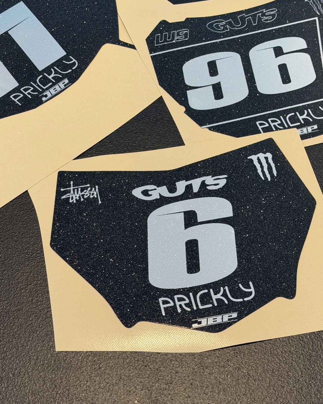 Front Plate Decals