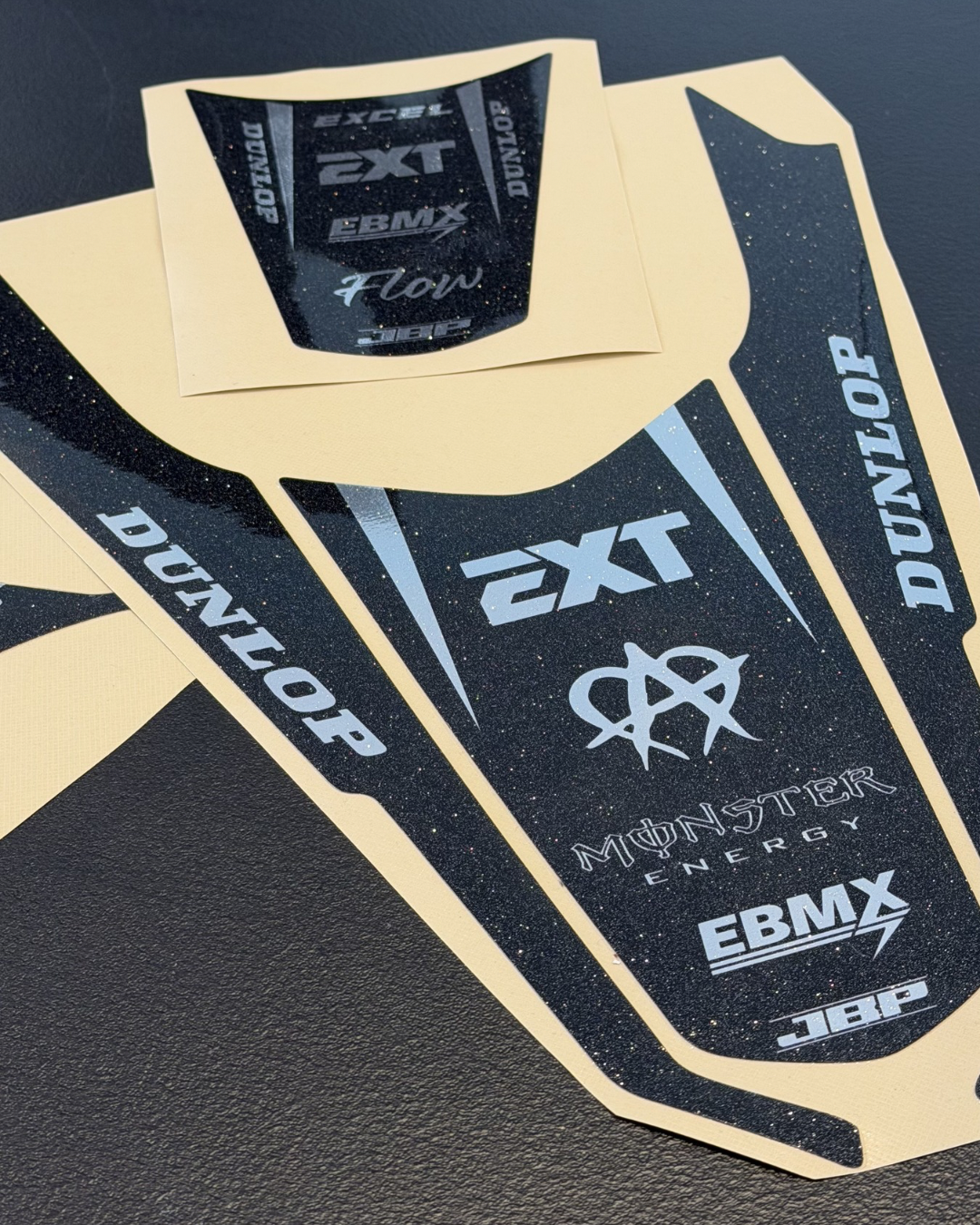 Rear fender decals