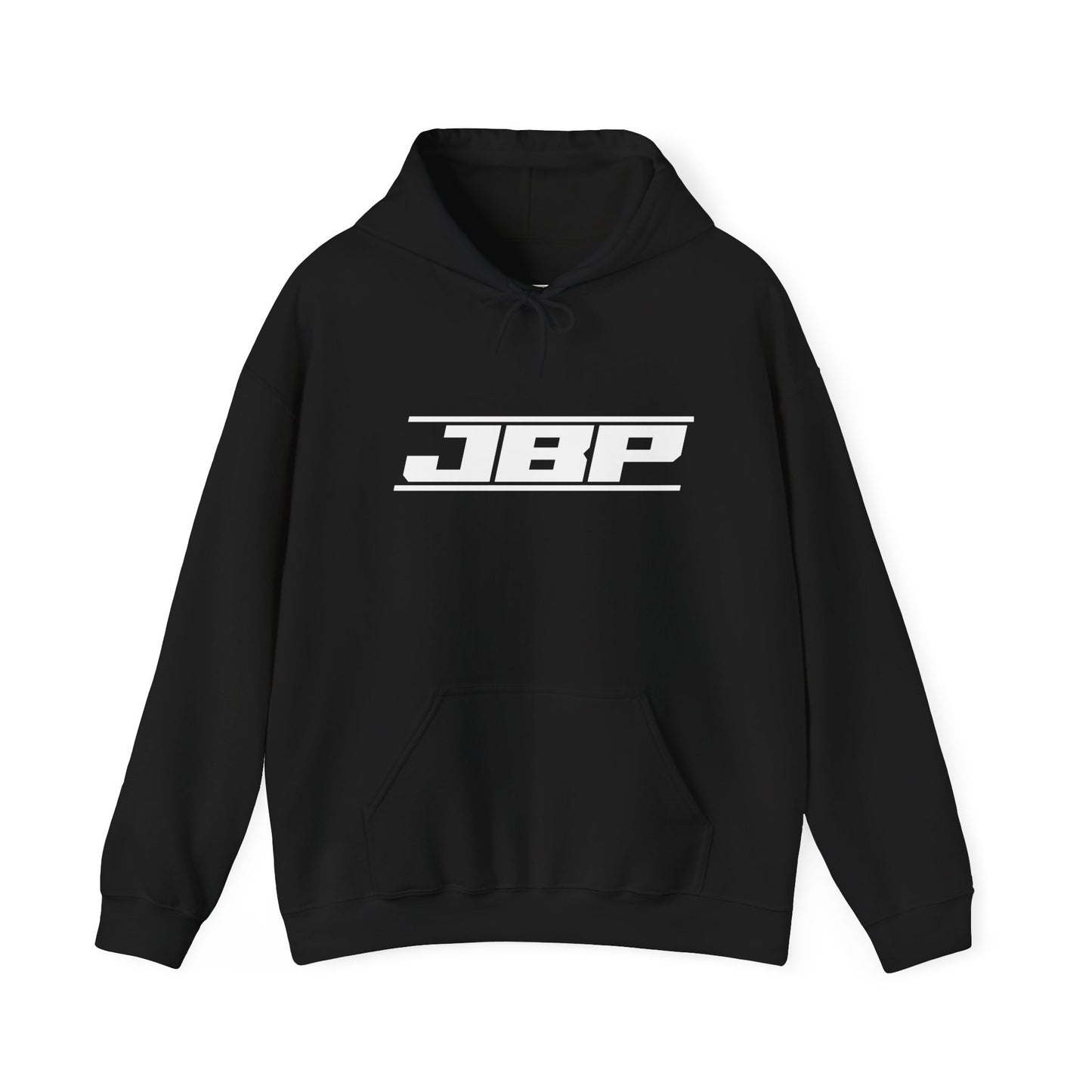 JBP Logo Hoodie — Retro Racing Globe Graphic Hooded Sweatshirt
