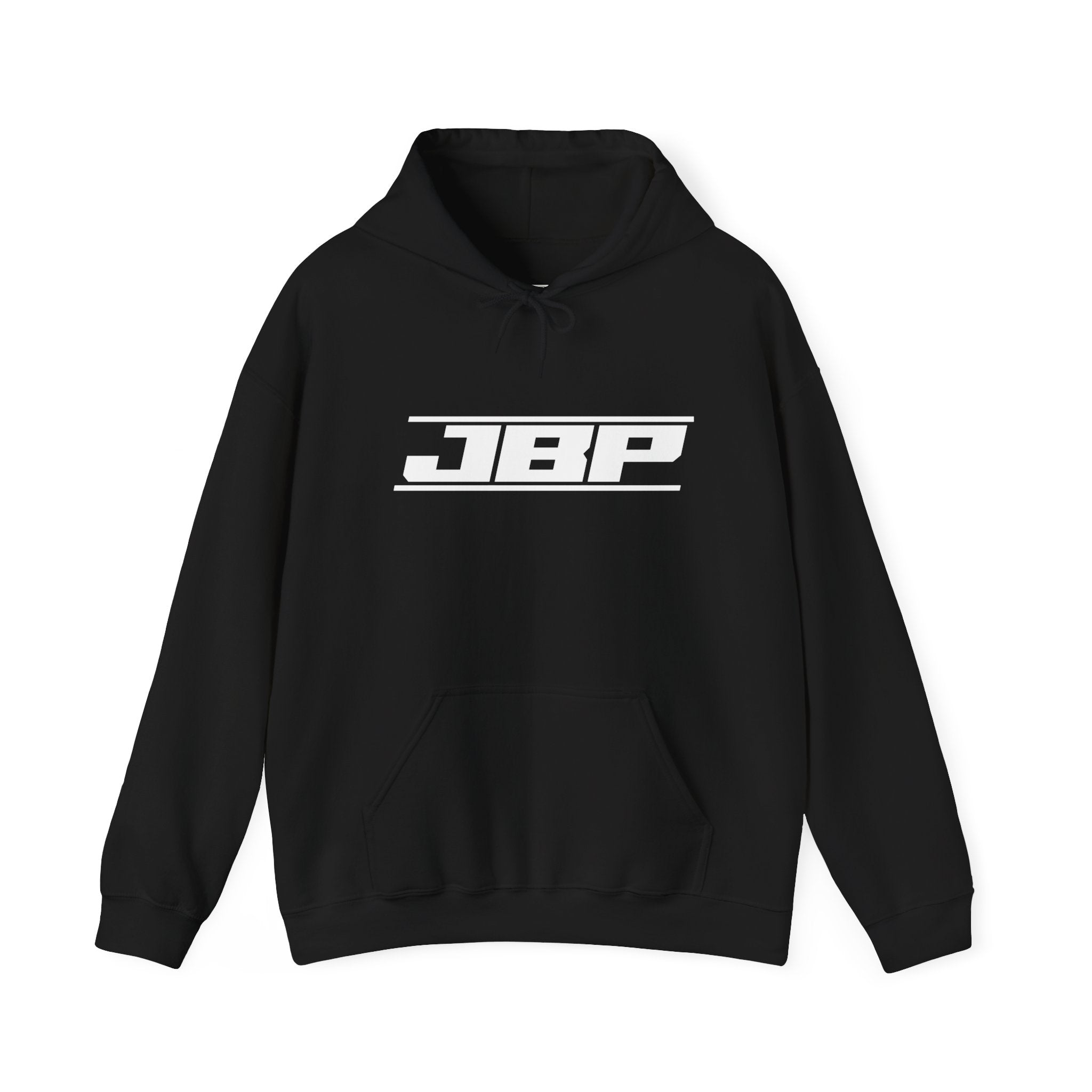 JBP Logo Hoodie — Retro Racing Globe Graphic Hooded Sweatshirt