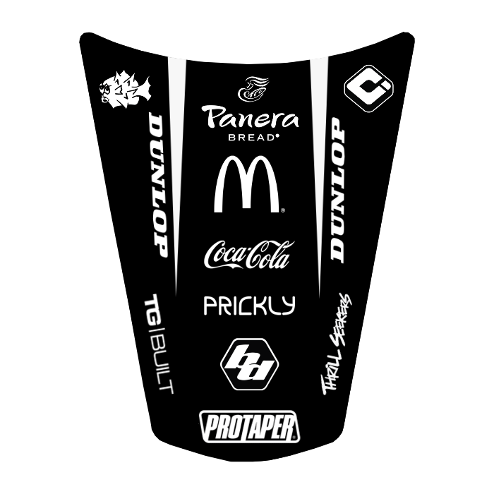Eride Ebike Rear Fender Decal