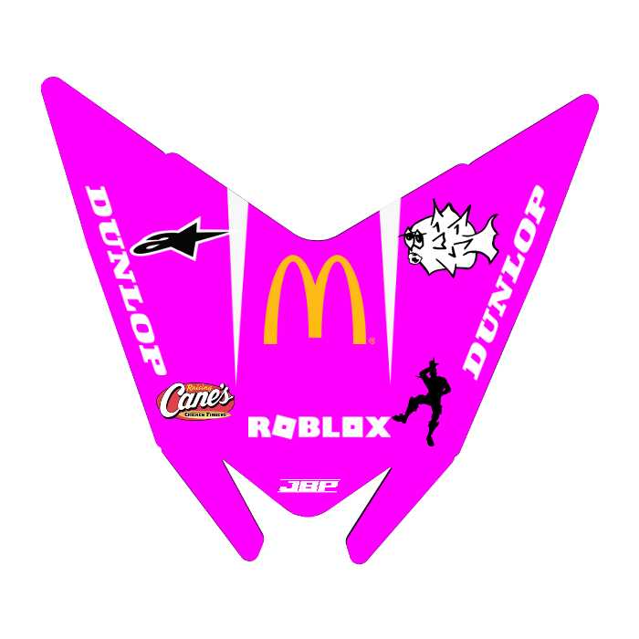 Short Talaria Ebike Rear Fender Decal