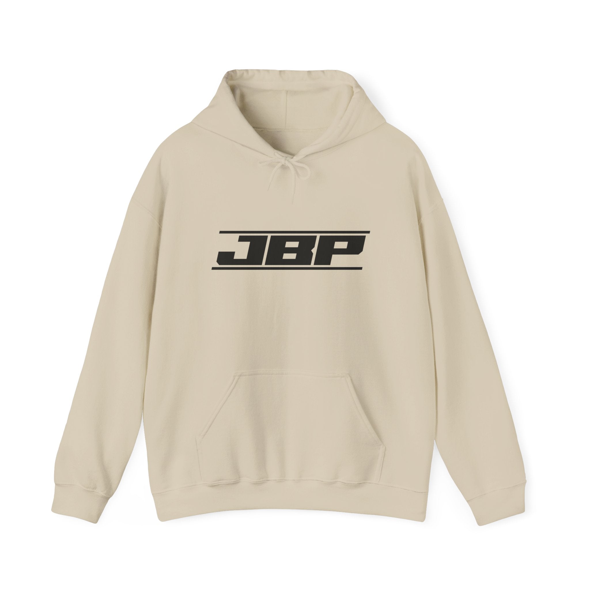 JBP Logo Hoodie — Retro Racing Globe Graphic Hooded Sweatshirt
