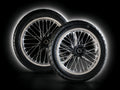 14/14in Supermoto Wheel Set Chrome