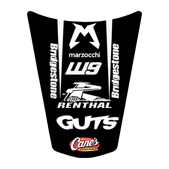 Eride Ebike Rear Fender Decal