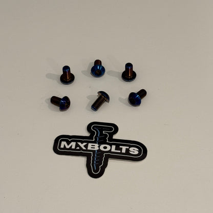 EBMX Titanium Heatsink Bolts (set of 6)