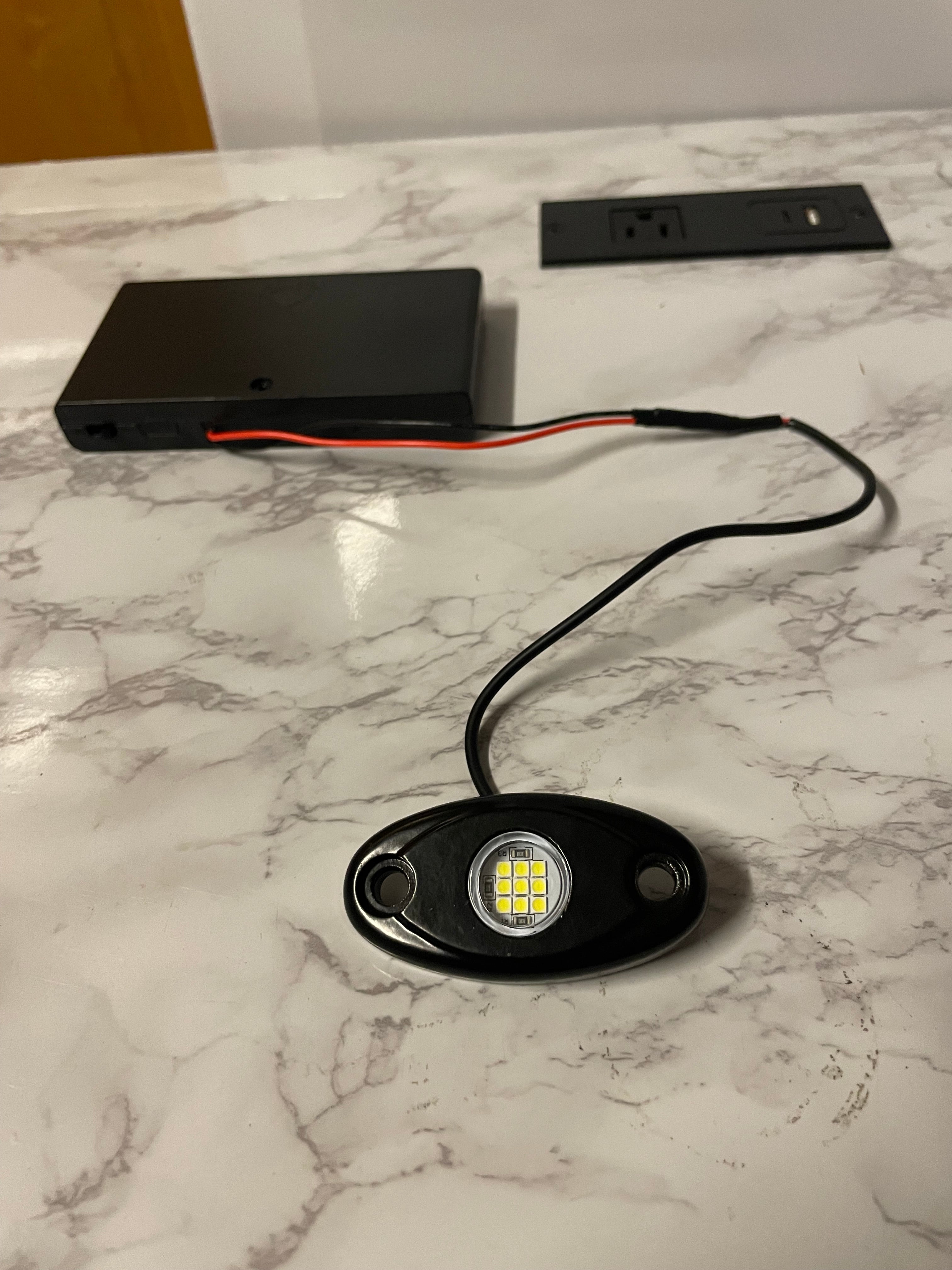 Battery powered Rock Lights
