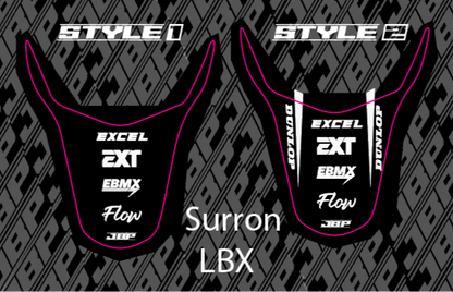 Surron Ebike Rear Fender Decal
