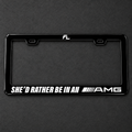 She'd Rather Be in an AMG Frame