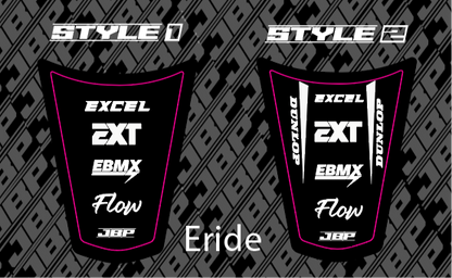 Eride Ebike Rear Fender Decal
