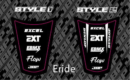 Eride Ebike Rear Fender Decal