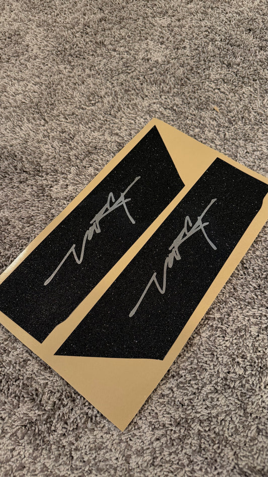 Tuttio Varg Side Decals Chrome Sparkle