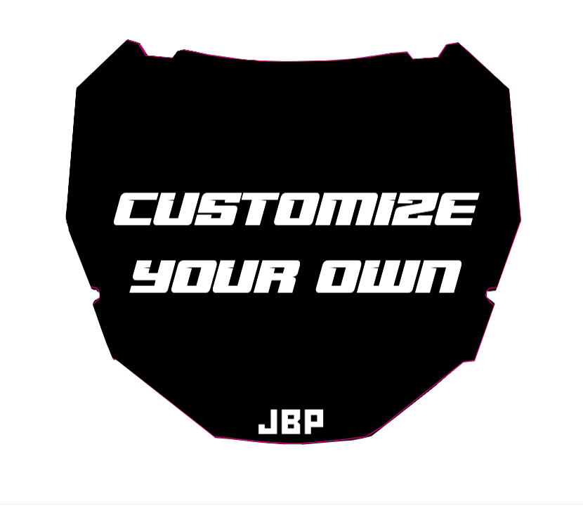 Custom Odi Plate Decal