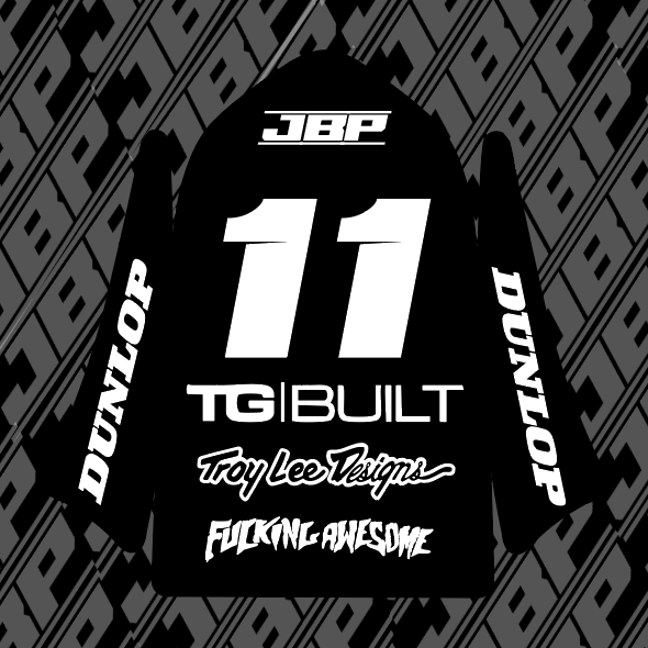 Talaria Sting Rear Mudguard Fender Decal (Design Yourself)