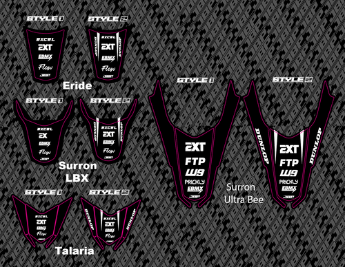 E-Bike Rear Fender Decal