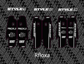 Rfloxa Fork Guard Decals (Design Yourself)