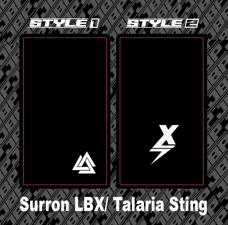 Surron LBX/Talaria Sting 72v Battery Decal