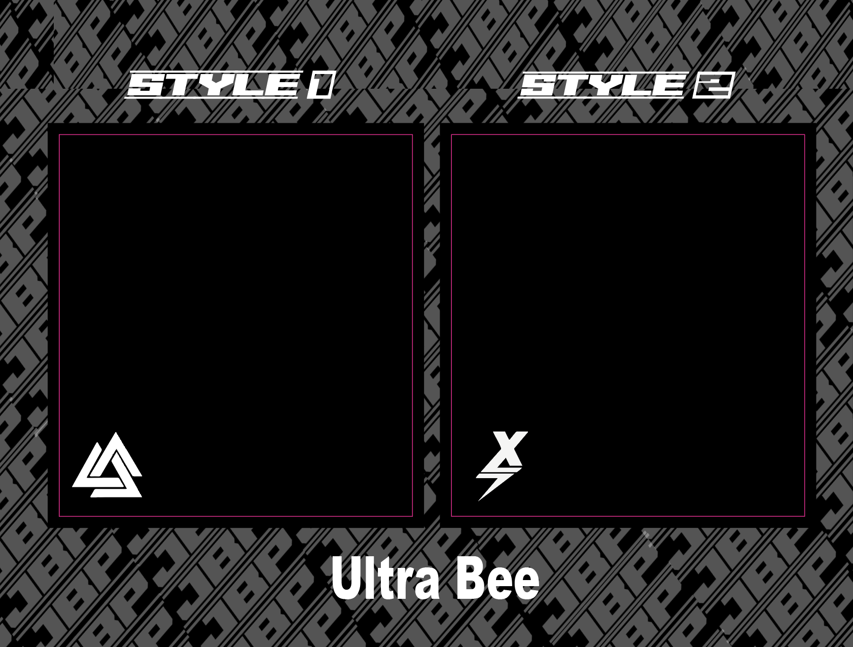 72v Style UltraBee Battery Decals