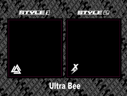 72v Style UltraBee Battery Decals