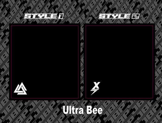 72v Style UltraBee Battery Decals