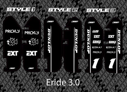 Eride 3.0 Fork Guard Decals