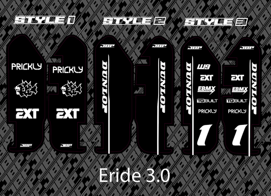 Eride 3.0 Fork Guard Decals