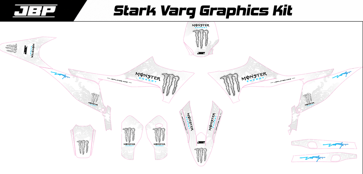 Stark Varg Energy Graphics Kit
