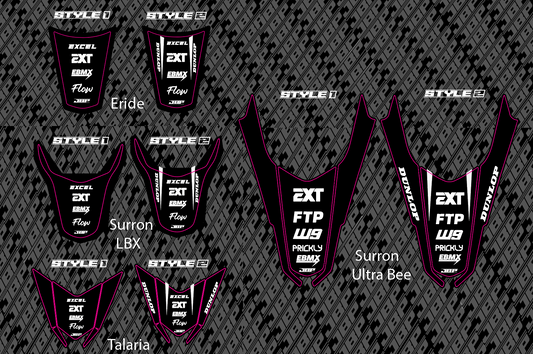 Ebike Rear Fender Decal