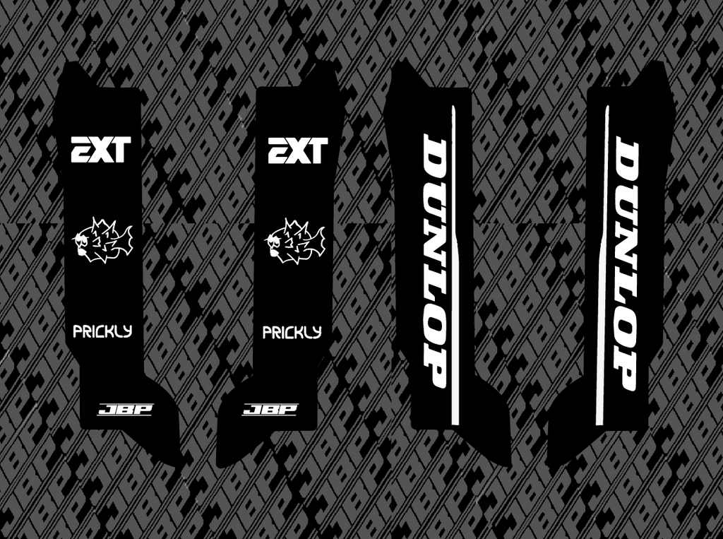 Eride Ebike Fork Guard Decals (Design Yourself)