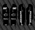 DNM Ebike Fork Guard Decals (Design Yourself)