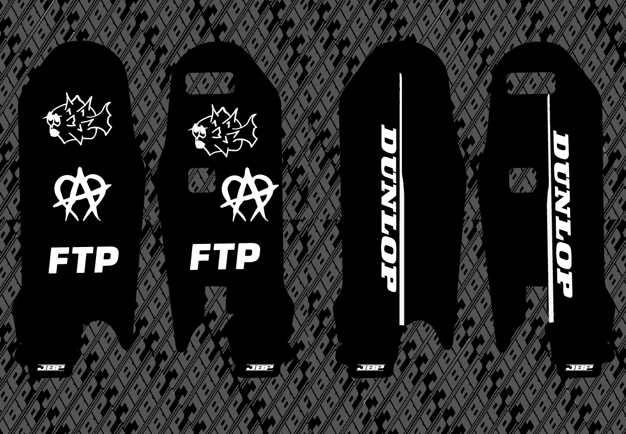 Ultra Bee Ebike Fork Guard Decals