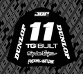 Surron lbx rear mudguard fender decal (Design Yourself)