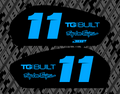 Super 73 Battery Decal