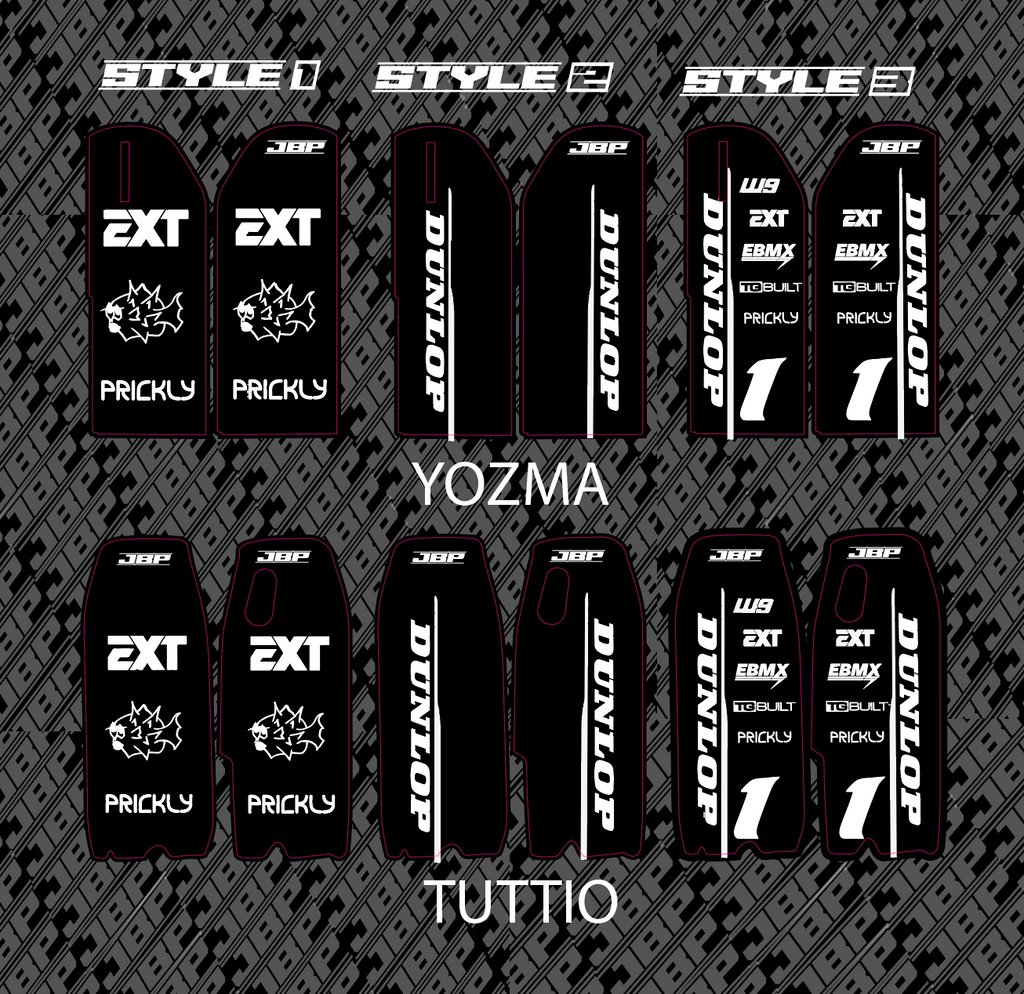 Tuttio/Yozma Fork Guard Decals