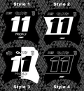 Yozma Front Plate Decal