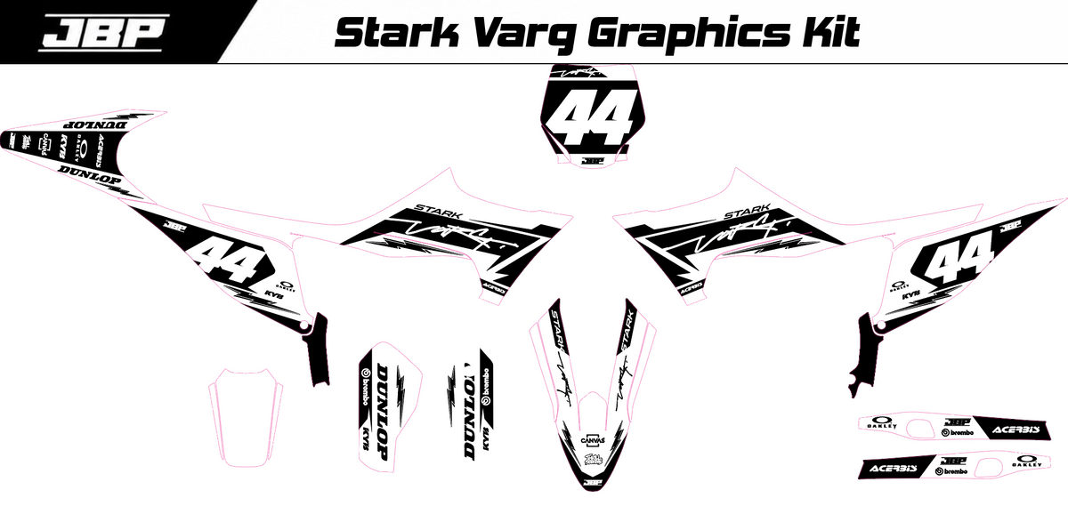 Stark Varg Race Graphics Kit