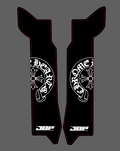 Eride Pro 2.0 Chrome Hearts Fork Guard Decals