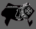 UltraBee Chrome Hearts Front Plate Decal