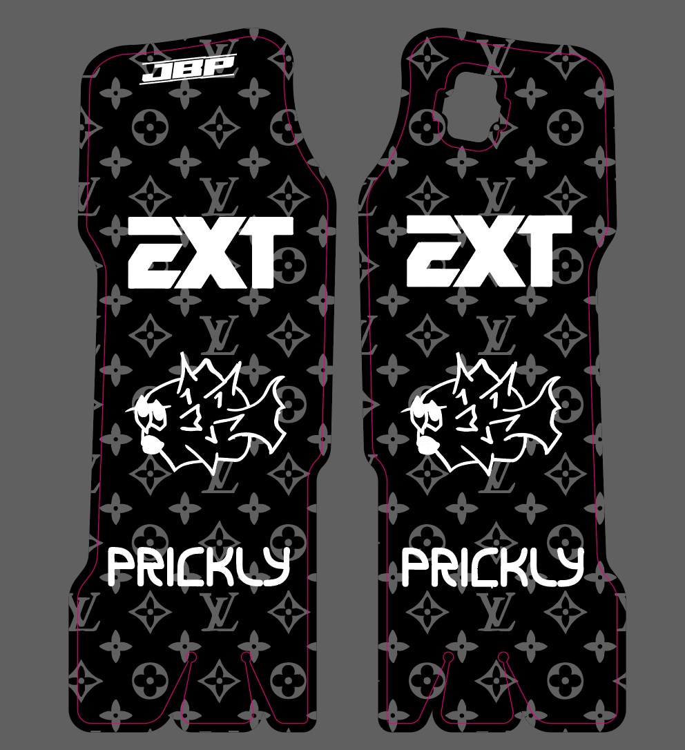 LBX LV Fork Guard Decals