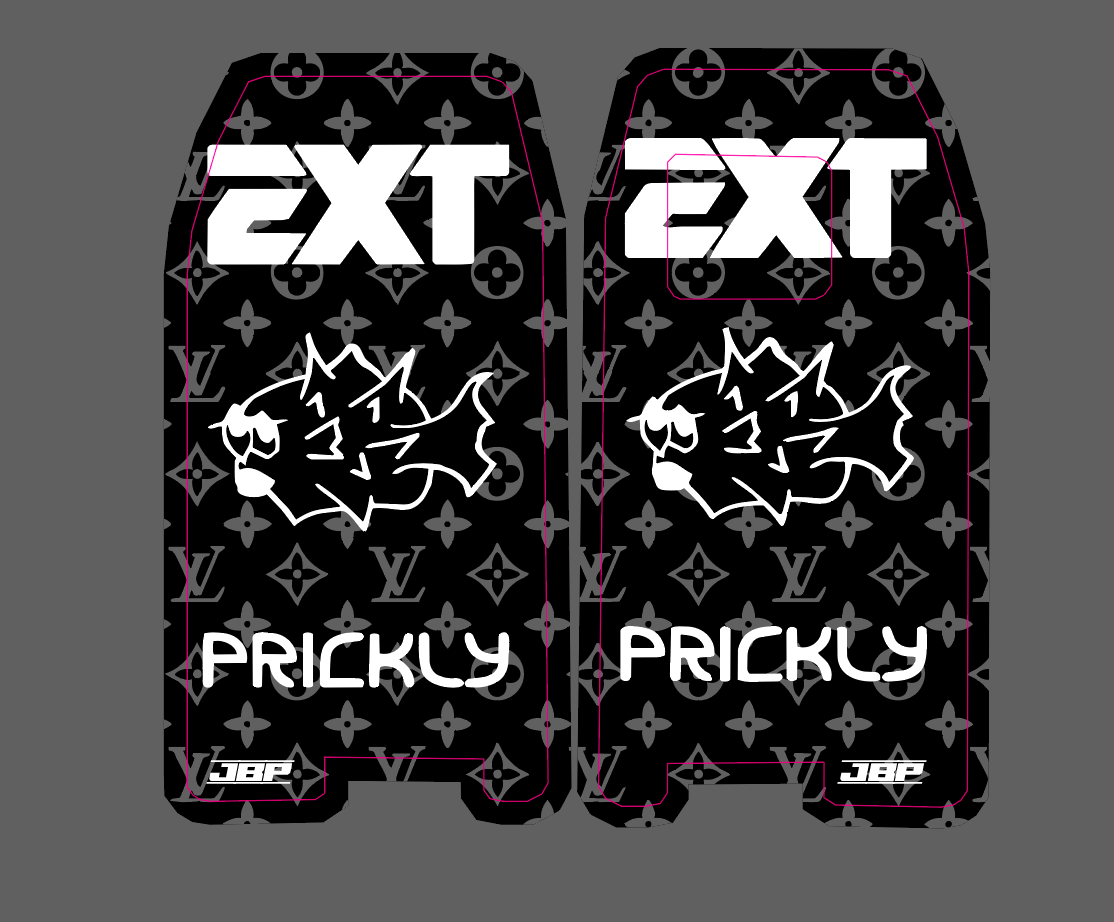 Ebox LV Fork Guard Decals