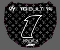ODI LV Front Plate Decal