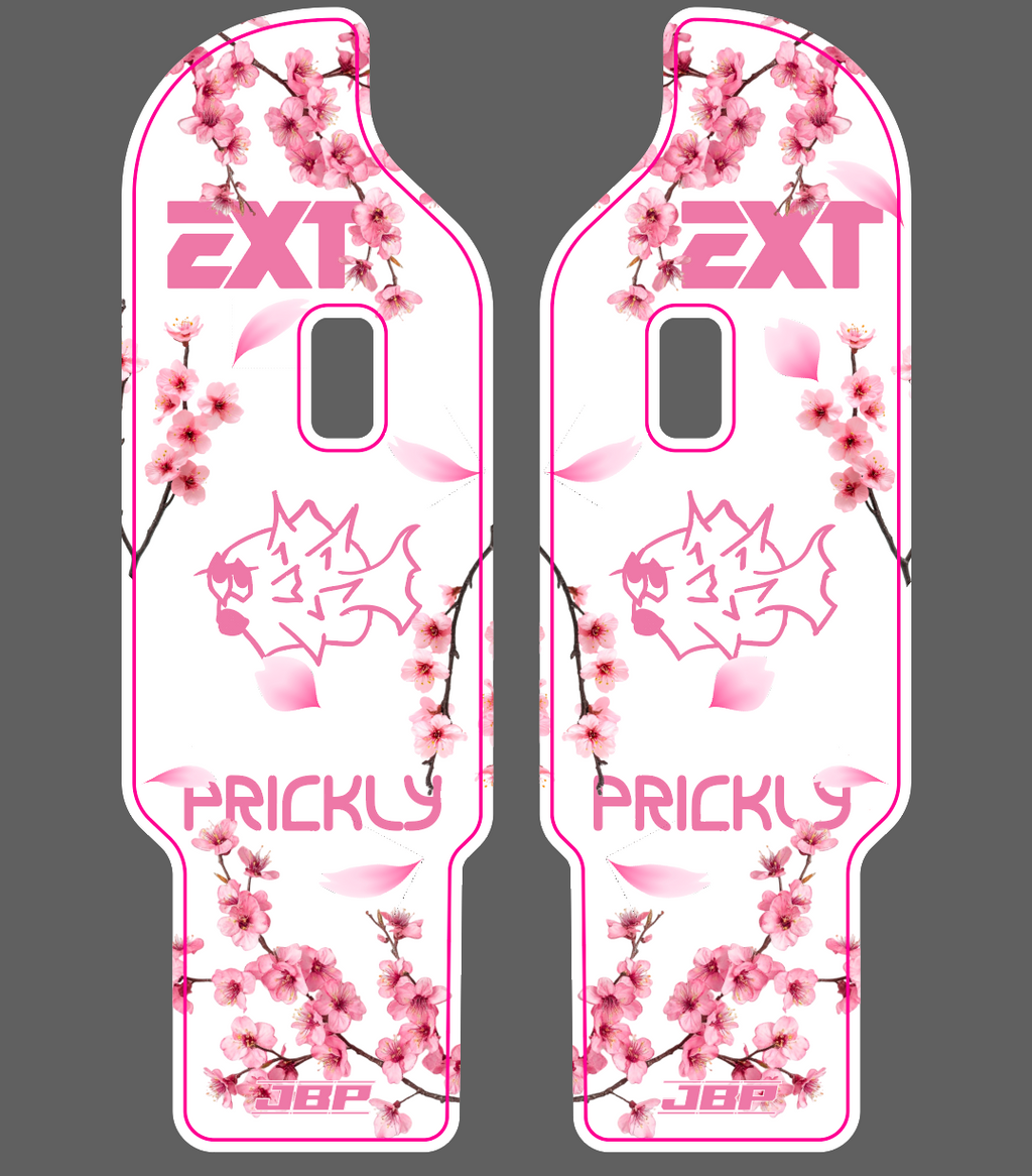 DNM Cherry Blossom Fork Guard Decals