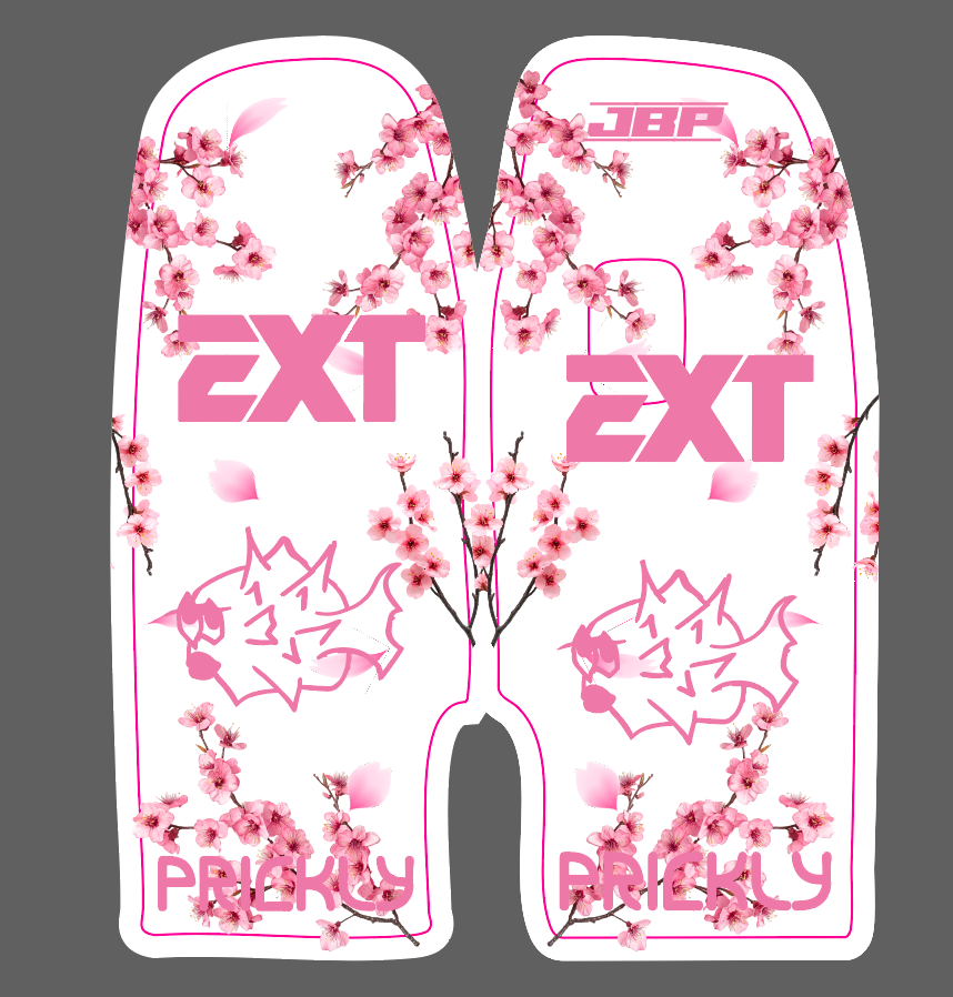 Yozma IN-10 Cherry Blossom Fork Guard Decals