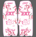 Tuttio Cherry Blossom Fork Guard Decals