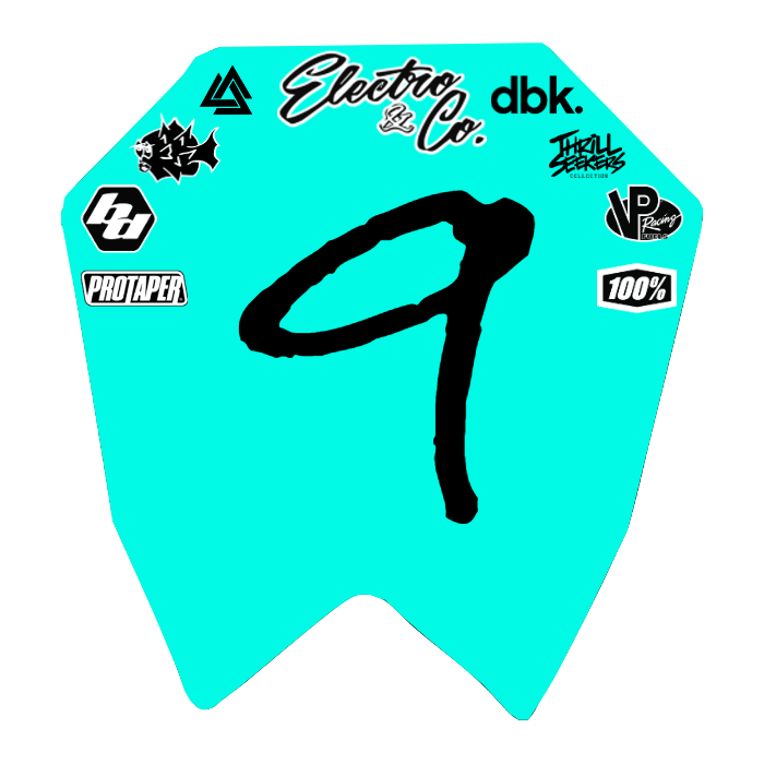 Etm RTR Front Plate Decal