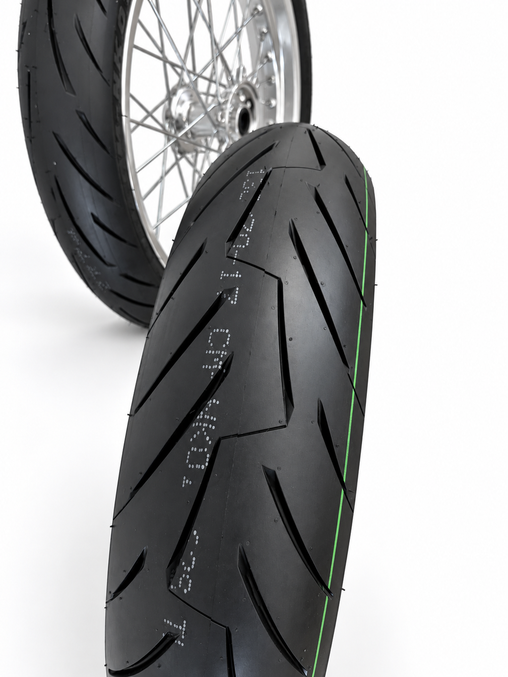 Surron Ultra Bee | Chrome Supermoto Wheel Kit | 17-Inch