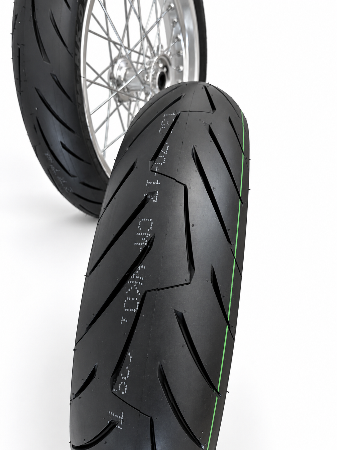 Surron Ultra Bee | Chrome Supermoto Wheel Kit | 17-Inch