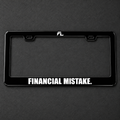Financial Mistake Frame