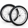 Surron Light Bee / E-Ride | CST Supermoto Wheel Kit | 17-Inch Chrome